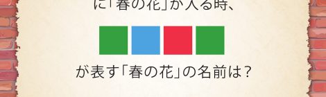 4月の真相当てクイズを更新しました